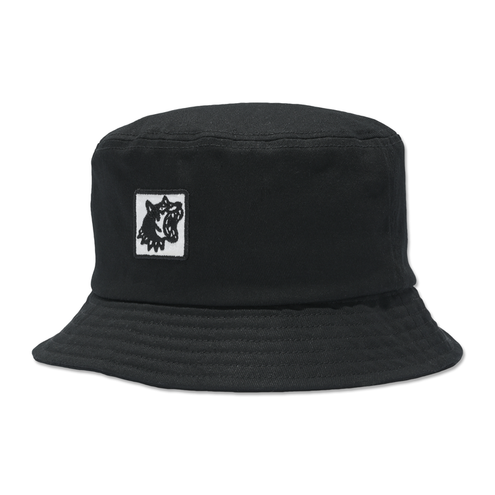 Black Dog Bucket Hat by Samborghini - Front