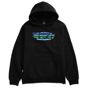 Temporary Hoodie in black - by Samborghini - Front